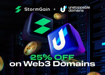 StormGain Partners With Unstoppable Domains To Offer Web3 Opportunities To Clients