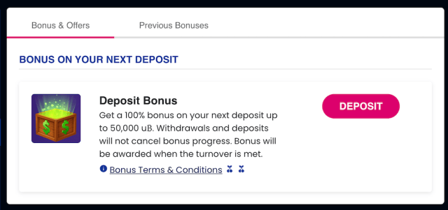 Betplay Deposit Bonus