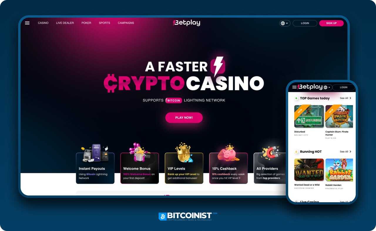 Betplay Ethereum Casino Review