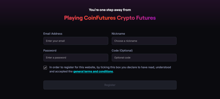 how to use coinfutures