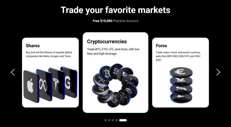 primexbt multi asset account 