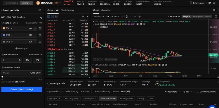 OKX trading bots