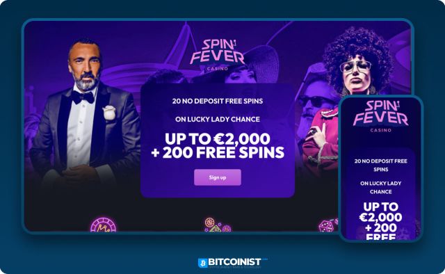 Spinfever online pokie gambling site