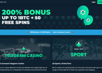 Mega Dice Deploys Telegram Bot for Licensed Casino Games – 200% Bonus on First Deposit