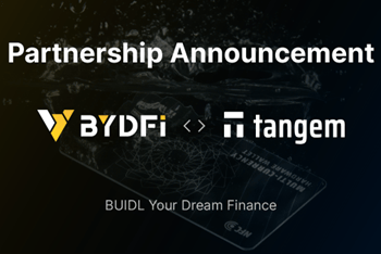 BYDFi Exchange Launches Partnership with Tangem Wallet