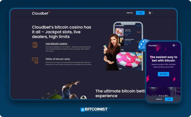 Cloudbet bitcoin blackjack casino platform
