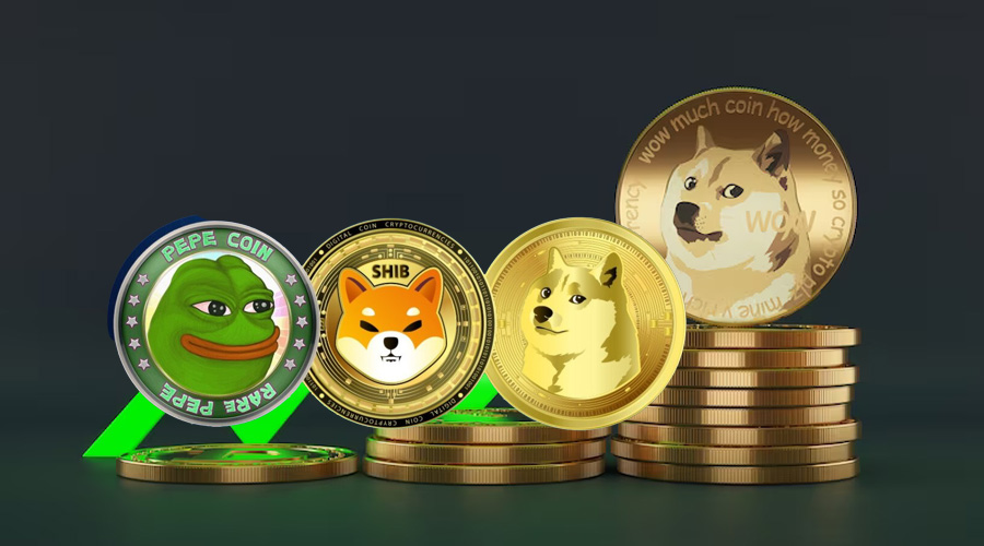 Meme coins SHIB PEPE