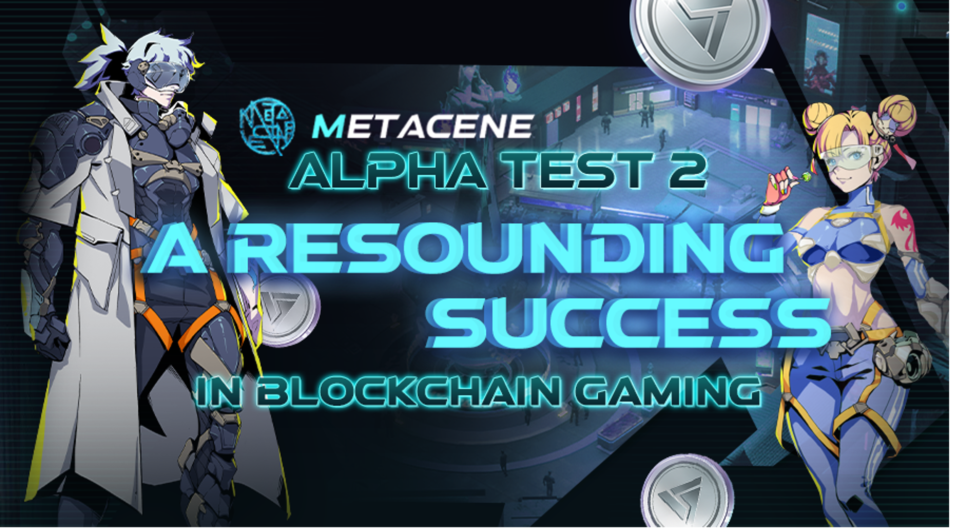 MetaCene Alpha Test 2: A Resounding Success in Blockchain Gaming