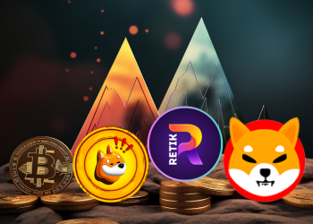 3 crypto tokens showing signs of 20x growth: Bonk (BONK), Retik Finance (RETIK), and Shiba Inu (SHIB)