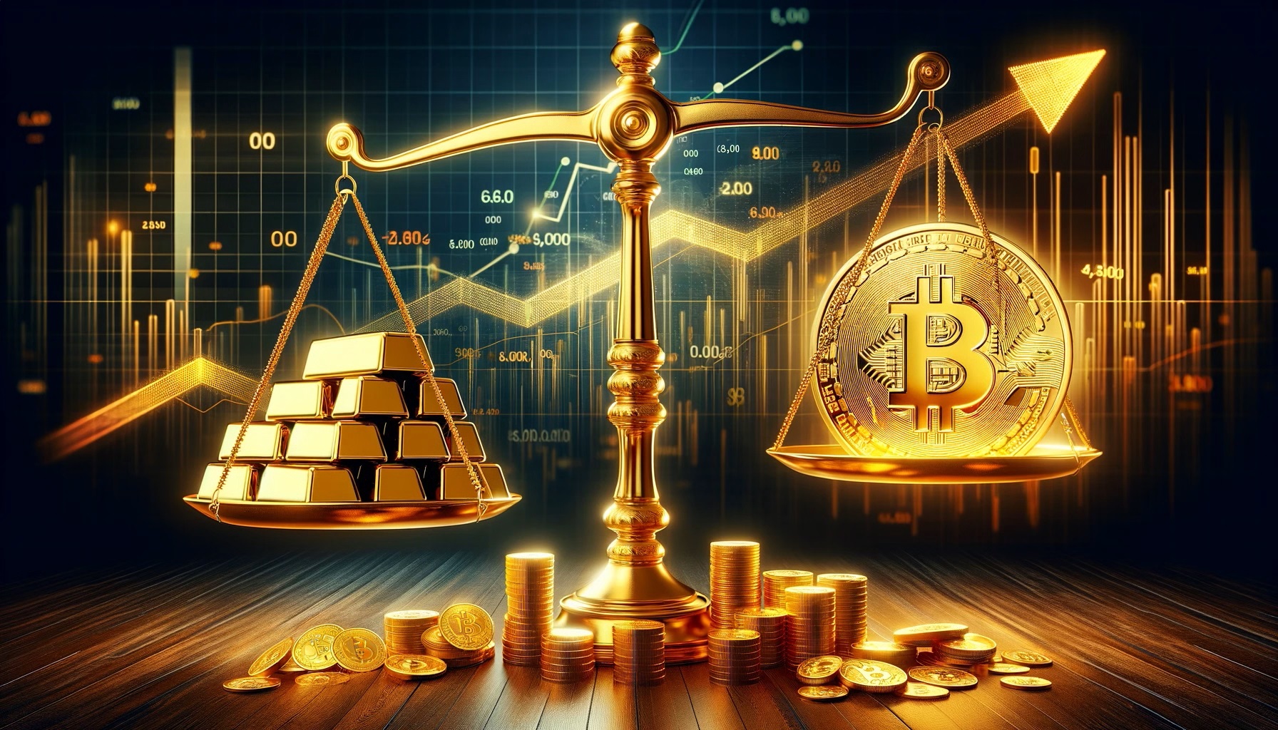 Gold Bitcoin ETF flows
