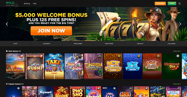Juegos de casino en línea con dinero real