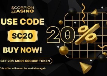 Crypto News: Scorpion Casino Second Exchange Reveal Announced as SCORP Crosses the $4 Million Mark