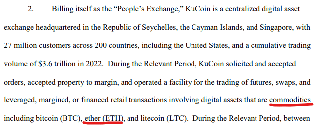 Ethereum признан CFTC товаром, что спровоцировало регуляторный конфликт с SEC