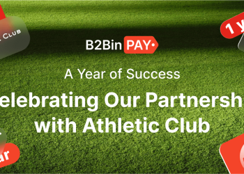 B2BinPay Celebrates One Year of Successful Partnership with Athletic Club