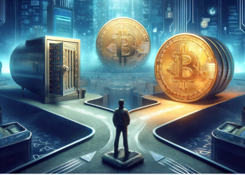 How do miners decide between holding or selling during the Bitcoin halving period?