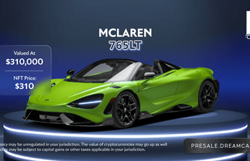 Top Crypto Dreamcars: The Rolls Royce of 2024 Crypto Presales, Offering Exclusive Fractional Ownership