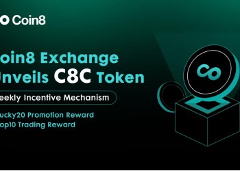 Coin8 Exchange Unveils Native Token C8C Today, Price Rockets by 200%