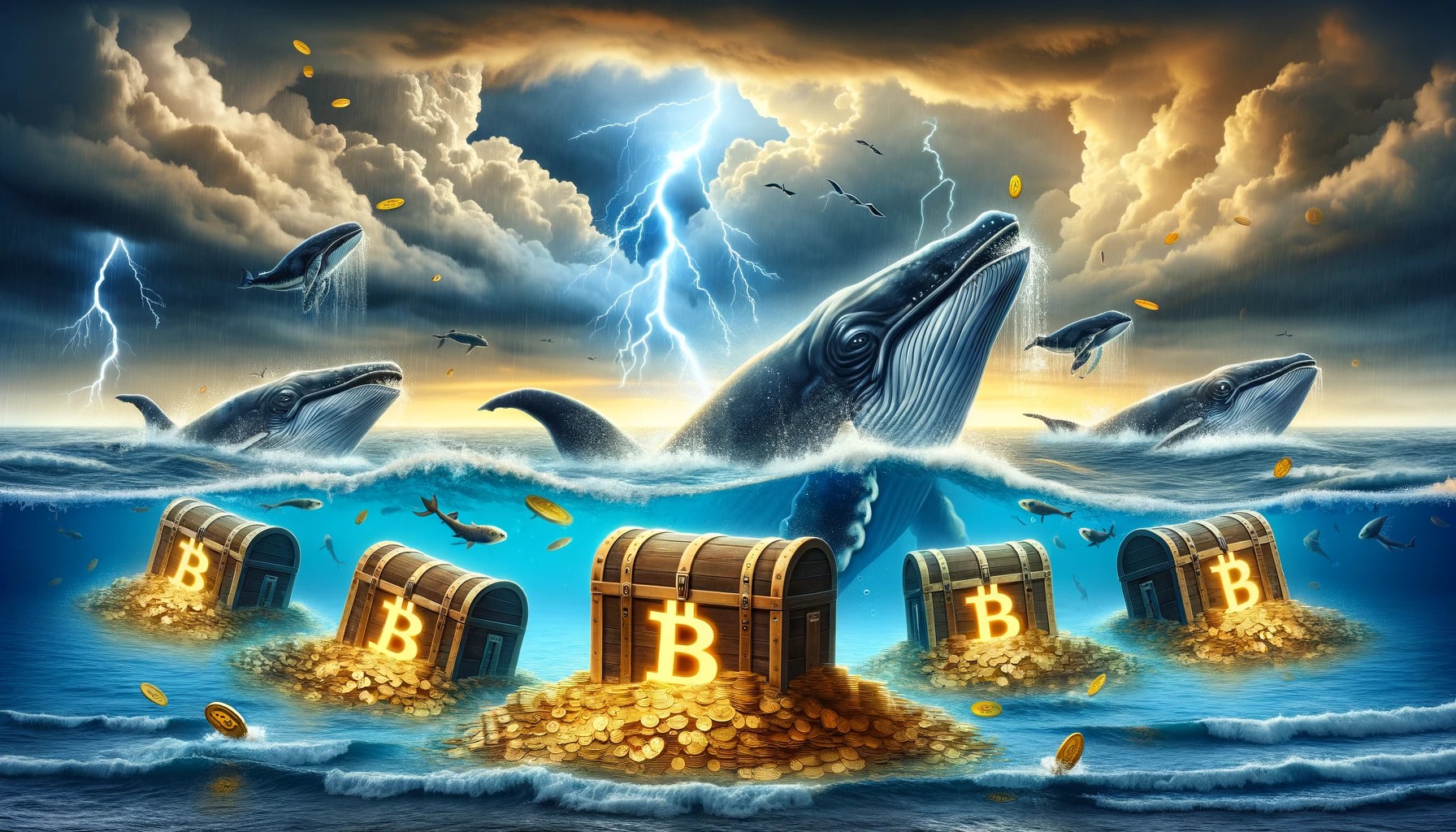 Bitcoin Whales Buy While Market Panics As $950M Worth Of BTC Leaves Exchanges