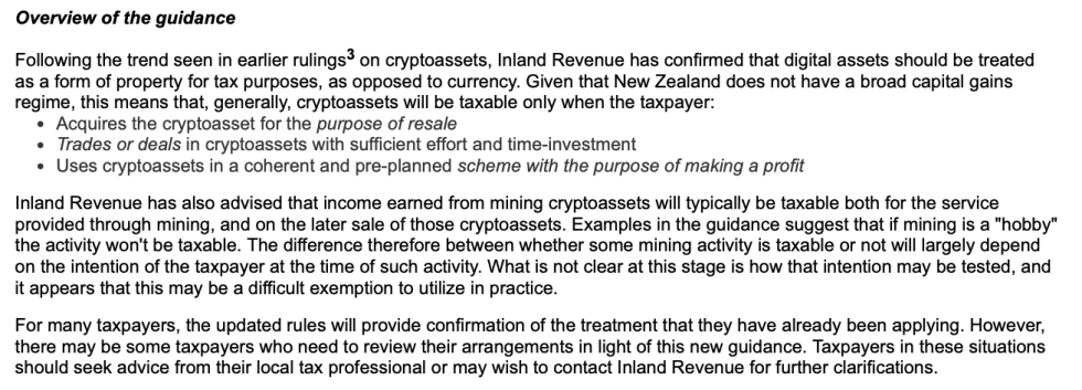 New Zealand Chases 200K Crypto Users For Untaxed Income