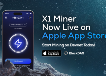 BlockDAG’s X1 Miner App Arrives on Apple Store, Catalyzing $58.8M Presale Explosion, Exceeds Uniswap & Tron (TRX) Expectations