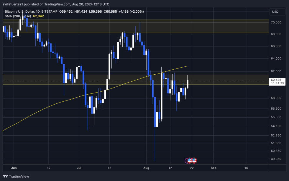 BTC/USD 1D Price Chart