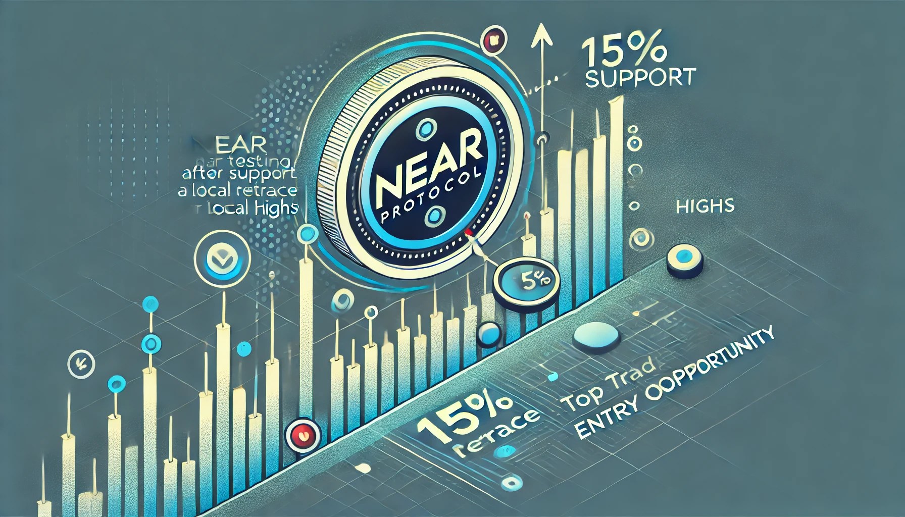 NEAR Testing Support After A 15% Retrace From Local Highs: Top Trader Shares Entry Opportunity