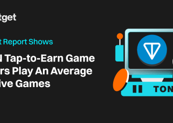 TON Tap-to-Earn (T2E) Game Users Play An Average of Five Games – Bitget Report