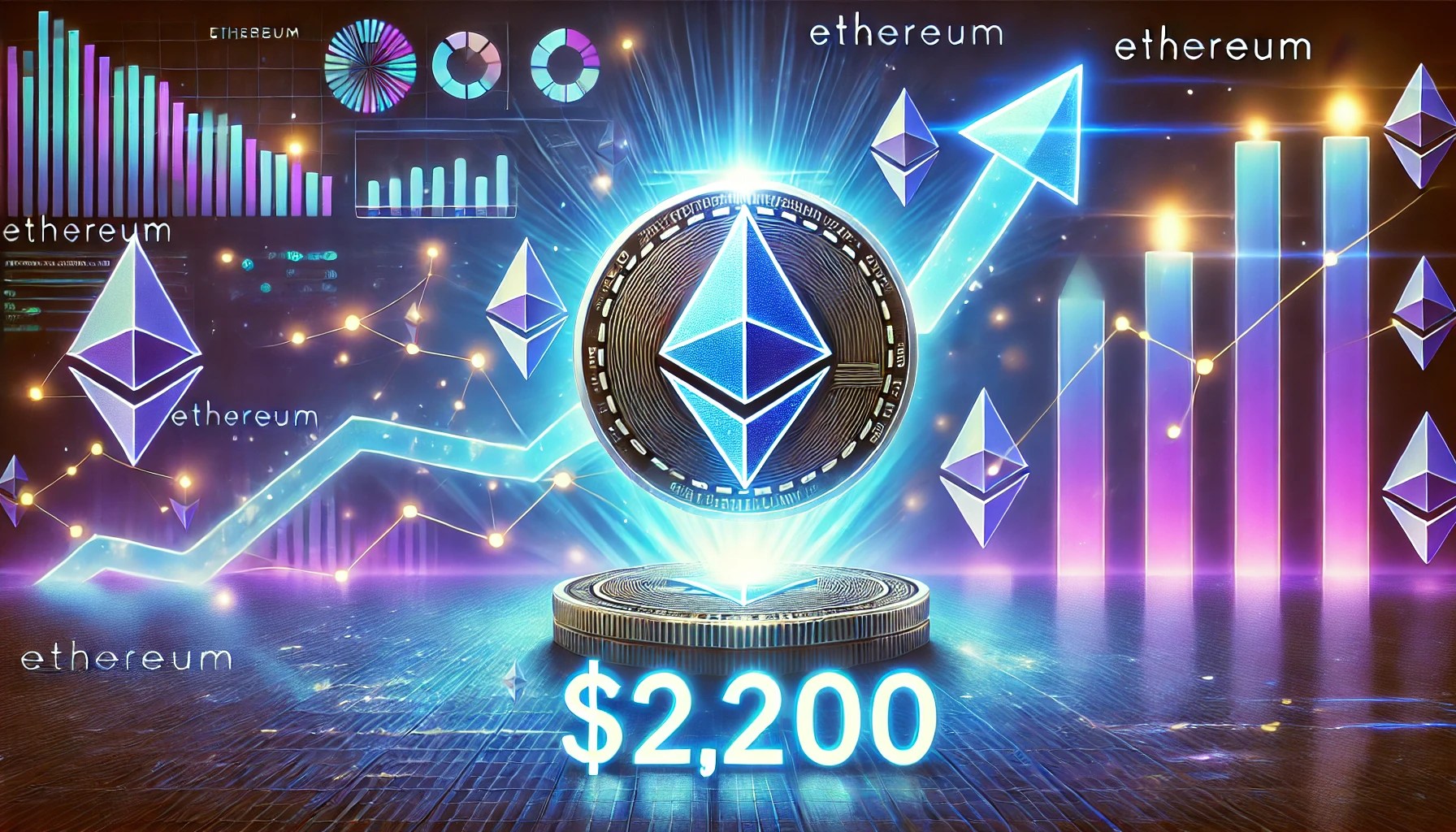 Ethereum (ETH) Bounces From ,200 Low After Network Growth Hits 4-Month High