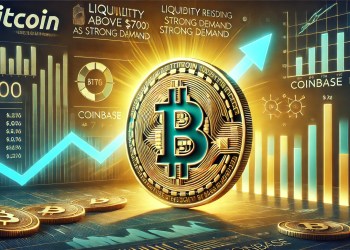 Bitcoin Liquidity Resting Above $70,000 As Coinbase Metrics Reveal Strong Demand