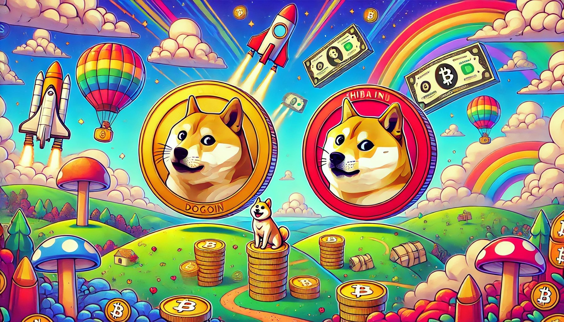 Монеты Meme с более чем 100% ралли, в то время как Dogecoin и Shiba Inu борются - BitCoinist | Related Crypto Article