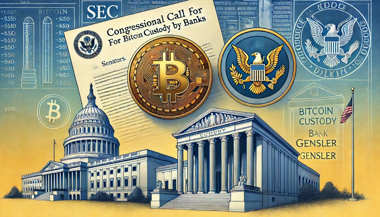 Congressional Call For Bitcoin Custody By Banks: Senators’ Letter To SEC’s Gensler Exposed