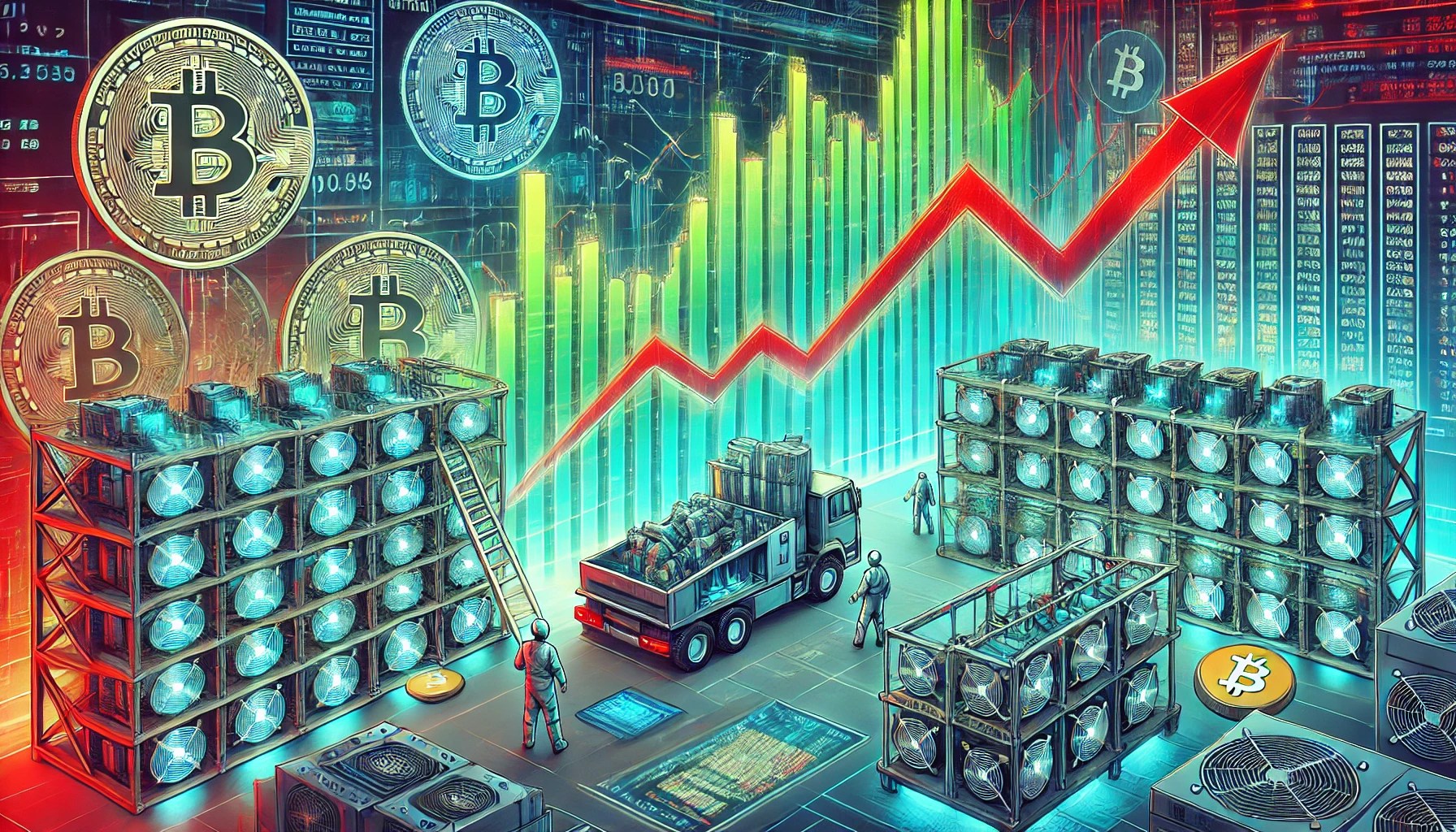 Bitcoin Hashrate Plunges 10% After Setting ATH, But Why?