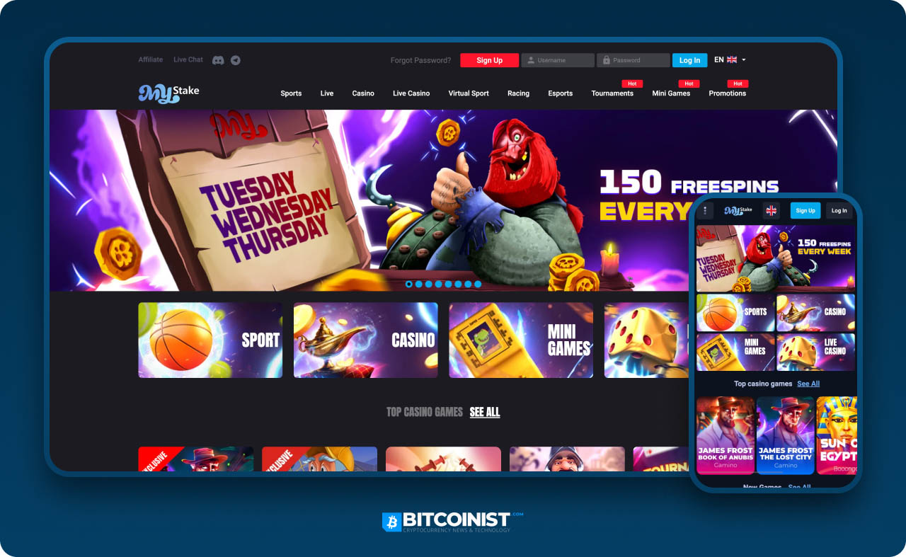 MyStake Casino For real money