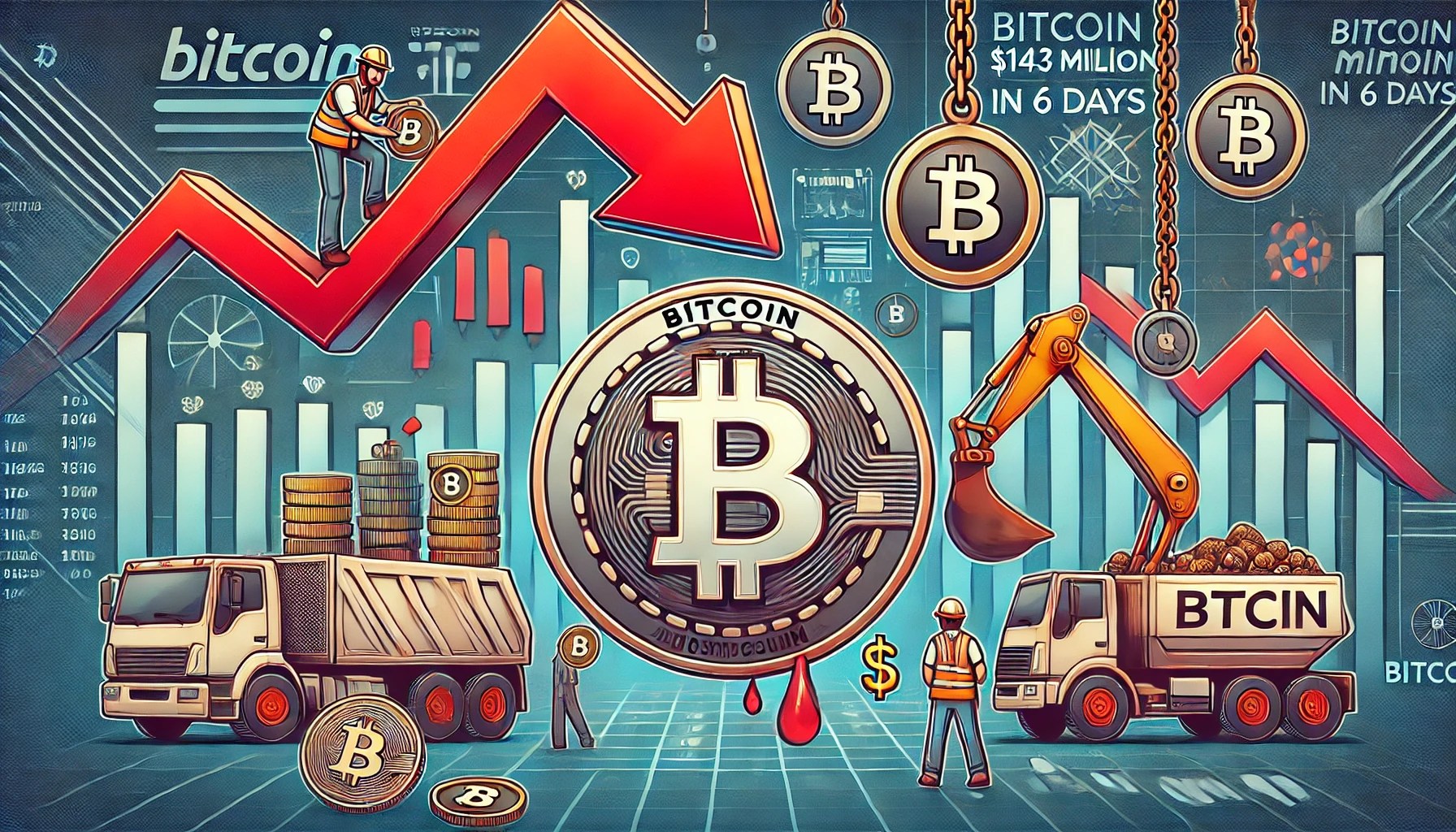 Bitcoin Miners Dump $143 Million in 6 Days – A Sign Of Weakness?