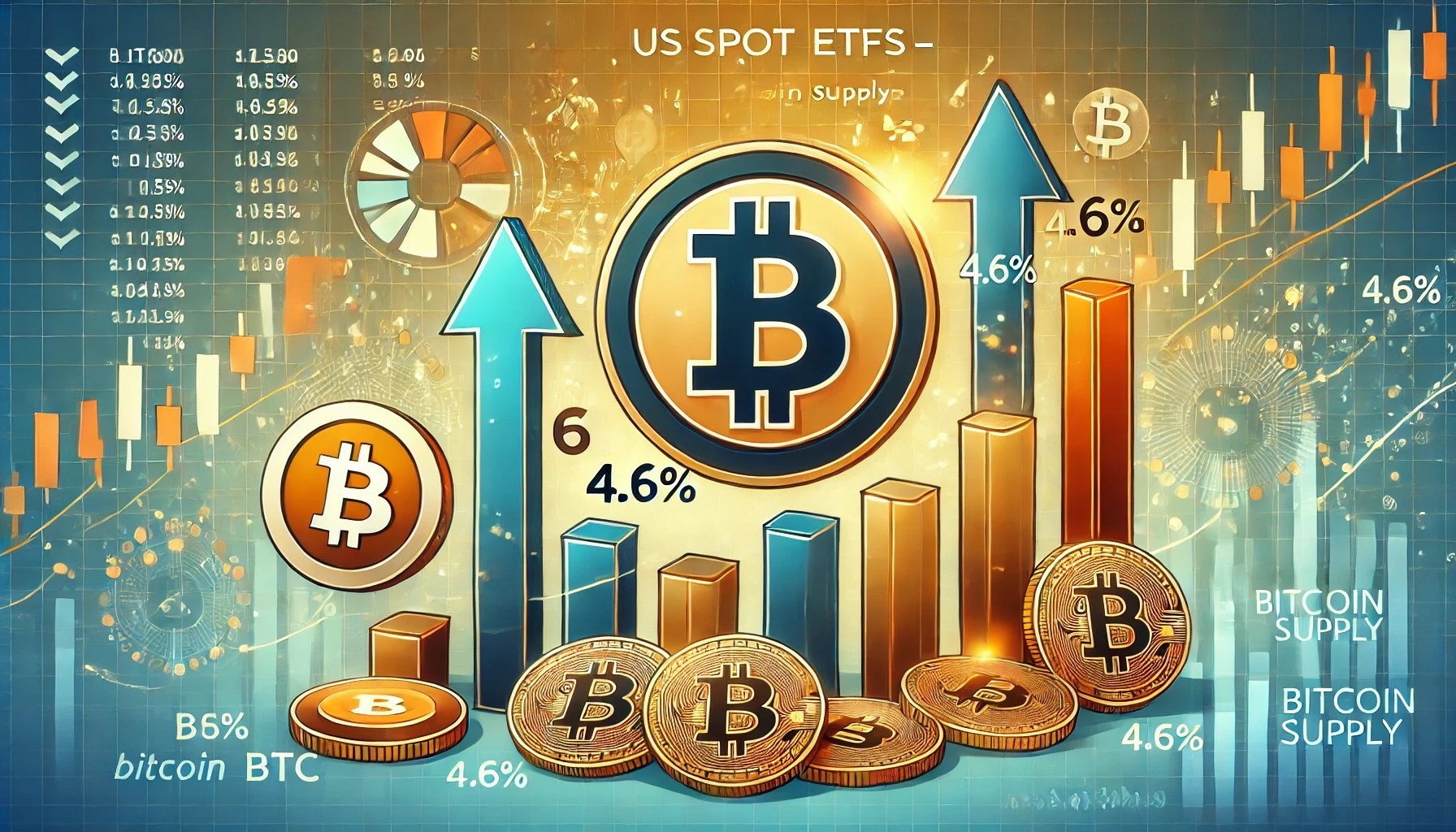 US Spot ETFs Hold 4.6% Of Bitcoin Supply – BTC Institutional Demand Growing?