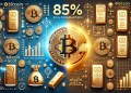 Bitcoin And Gold Share 85% Correlation – What Sets Them Apart?