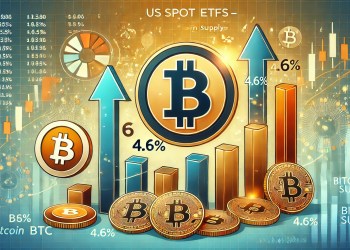US Spot ETFs Hold 4.6% Of Bitcoin Supply – BTC Institutional Demand Growing?