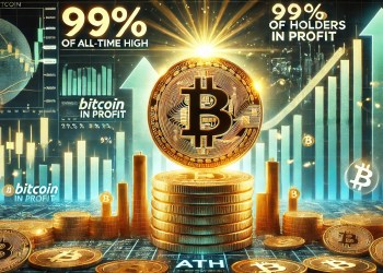 99% Of Bitcoin Holders Are In Profit As Bitcoin Pushes To ATH – Time For A Breakout?