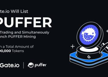 Gate.io Will List PUFFER for Trading and Simultaneously Launch PUFFER Mining, with a Total Amount of 1,500,000 Tokens