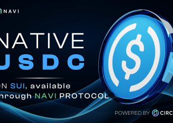 Native USDC on Sui – available through NAVI Protocol