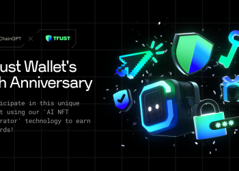 ChainGPT and TrustWallet Announce Strategic Partnership to Celebrate TrustWallet’s 7th Anniversary