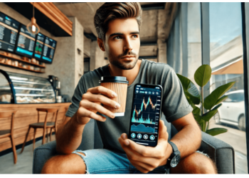 trading crypto on mobile