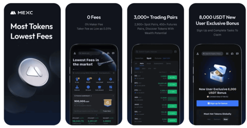 mexc app overview 