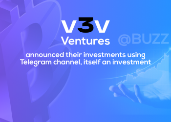 V2V Ventures announced their investments using Telegram channel, itself an investment