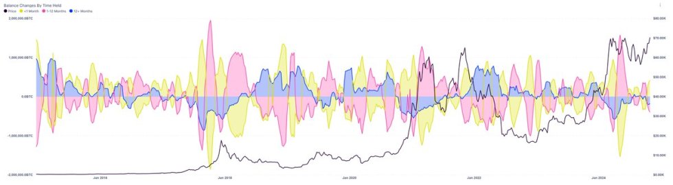 Bitcoin Sees LTH Distribution As Price Climbs – On-Chain Indicator Confirms Bullish Environment