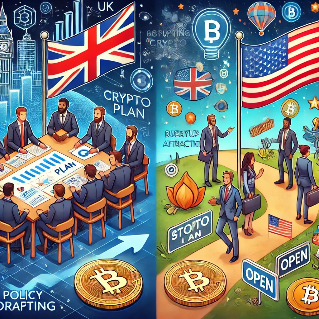 UK Prepares Crypto Plan as Trump’s Pro-Bitcoin Stance Lures Startups to the US