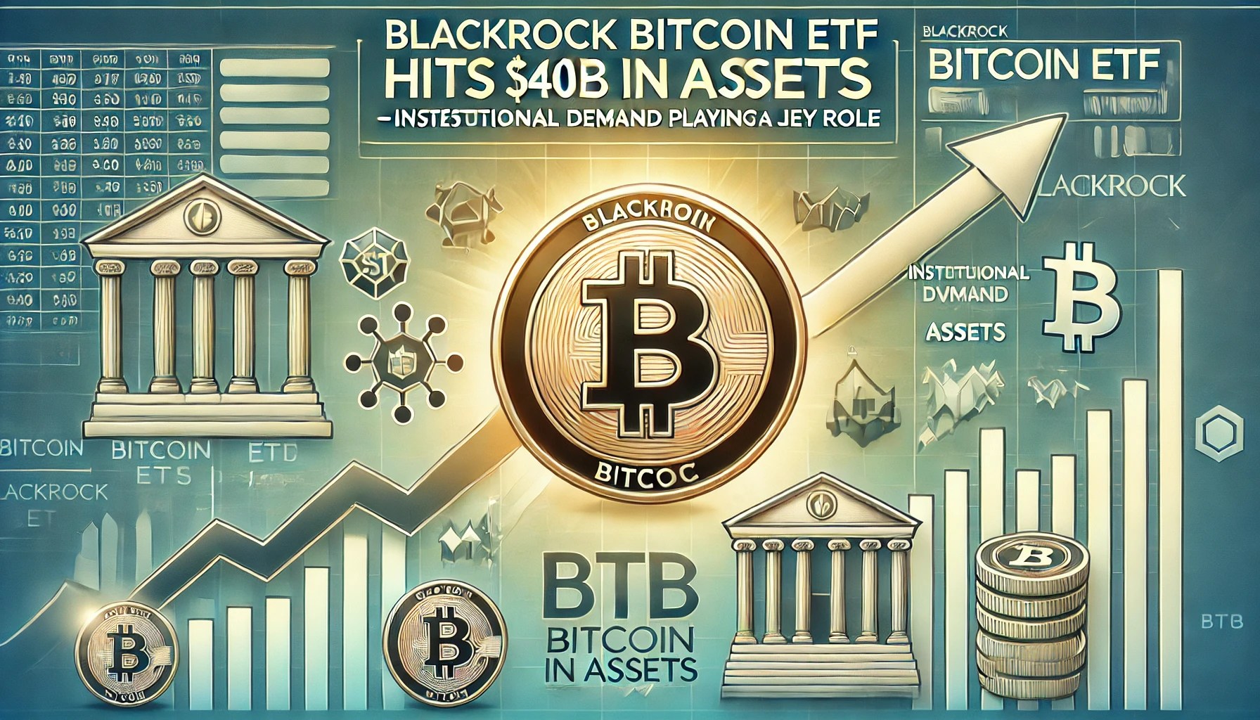 BlackRock Bitcoin ETF Hits $40B In Assets – Institutional Demand Playing A Key Role