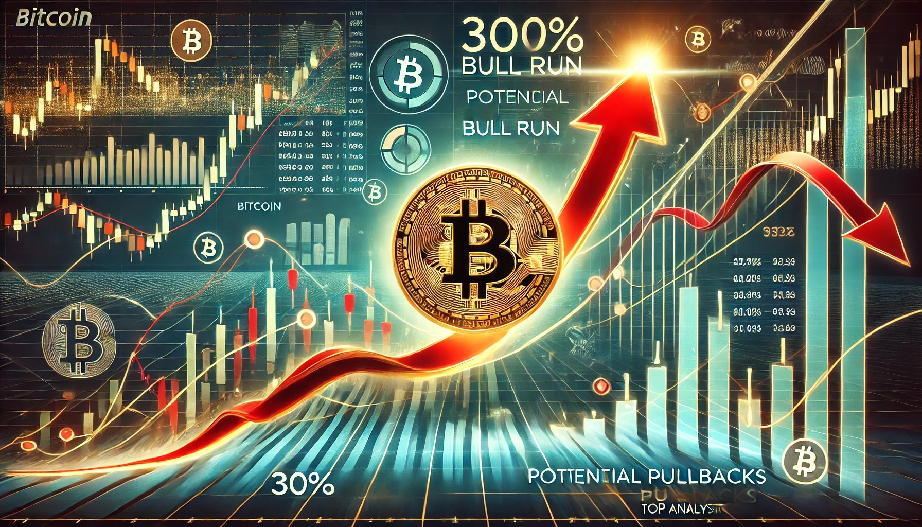 ‘Even In A Parabolic Bull Run’ Bitcoin Can See 30% Pullbacks – Top Analyst