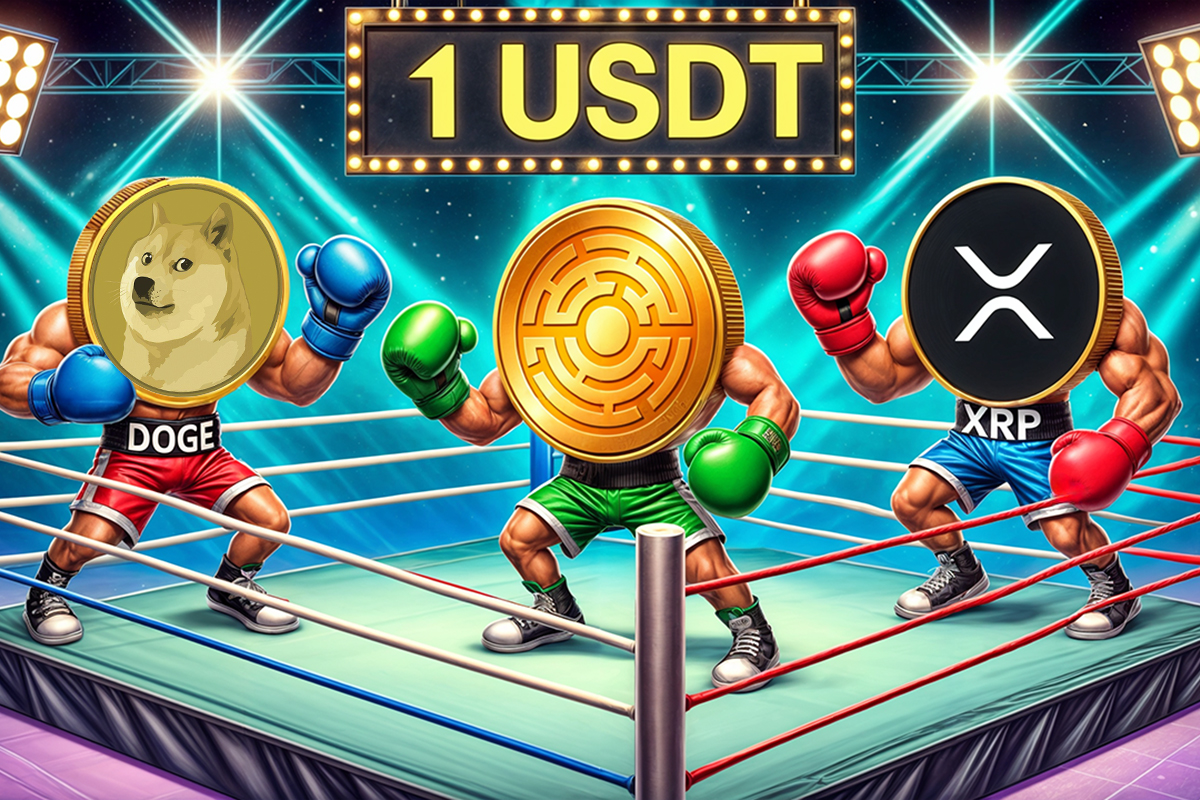 DOGE vs XRP: Race to 1 USDT + Minotaurus Presale Potential