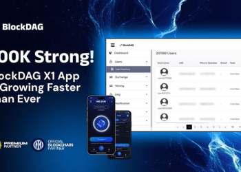 200,000 Users & Counting: BlockDAG’s X1 App Sees Boom in Usage! Ethereum Strengthens in DeFi While Toncoin’s New Daily Wallet Grows